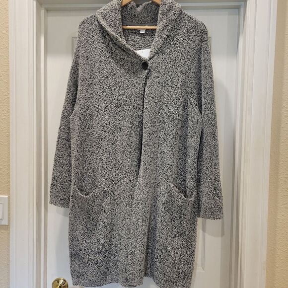 J. Jill Sweaters - Pure Jill J Jill Sweater Womens, Fuzzy Knit Duster Cardigan, NWT XL